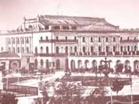 Antigua recova y primer teatro Colón