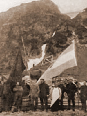 Observatorio en las Orcadas del Sur, 22 de febrero de 1904