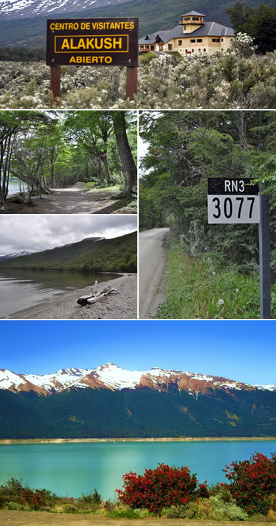 Lago Roca en tierra del fuego