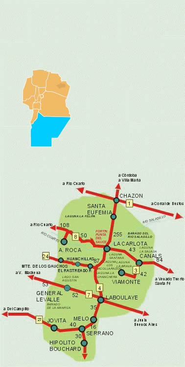 Turismo en  la Región de los fortines