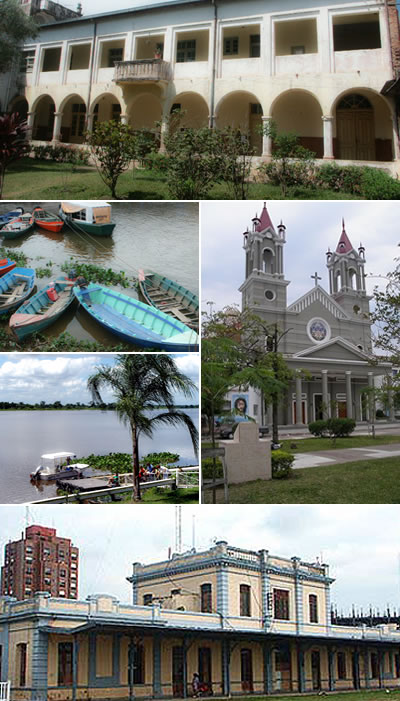 Paseo de los Fundadores en la ciudad de Formosa