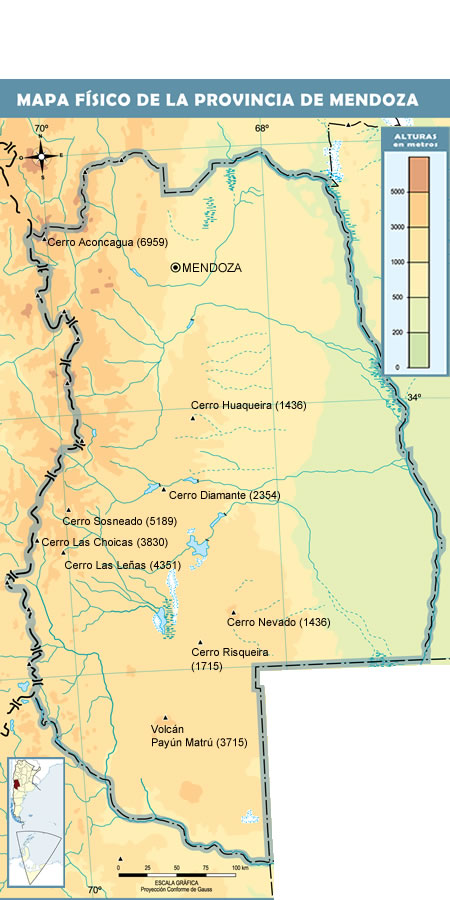 relieve de mendoza (argentina)