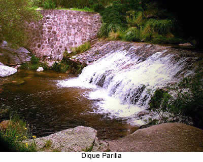 Dique Parilla - turismo en San Luis