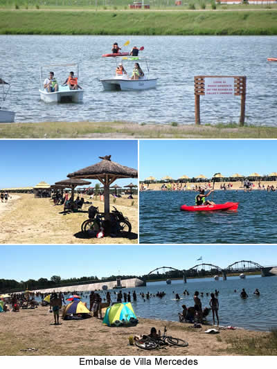 embalse villa mercedes , turismo de san luis