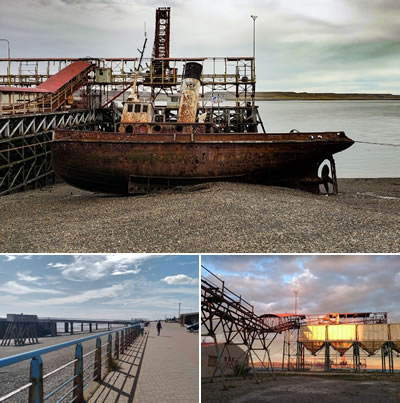 Ría del río Gallegos - turismo en santa cruz