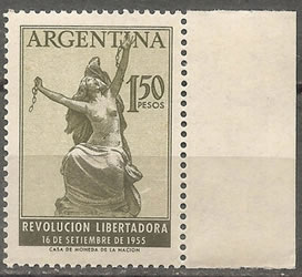 Estampilla de la revolución libertadora