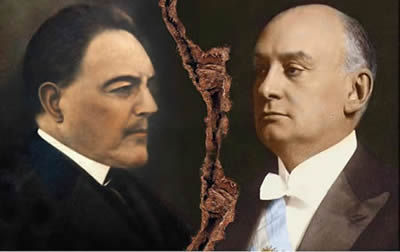 El 18 de septiembre de 1924 se reunió el Comité Central de la UCR y entonces la disidencia explotó de manera categórica y se creó la Unión Cívica Radical Antipersonalista liderada por Leopoldo Melo y Vicente Gallo,